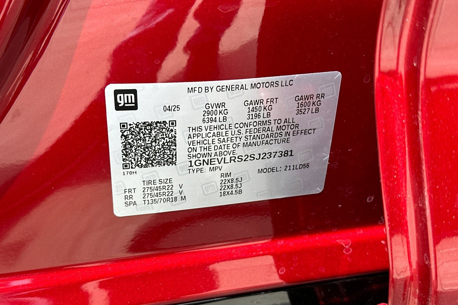 New 2025 Chevrolet Traverse RS w/ LPO, Floor Liner Package image 25