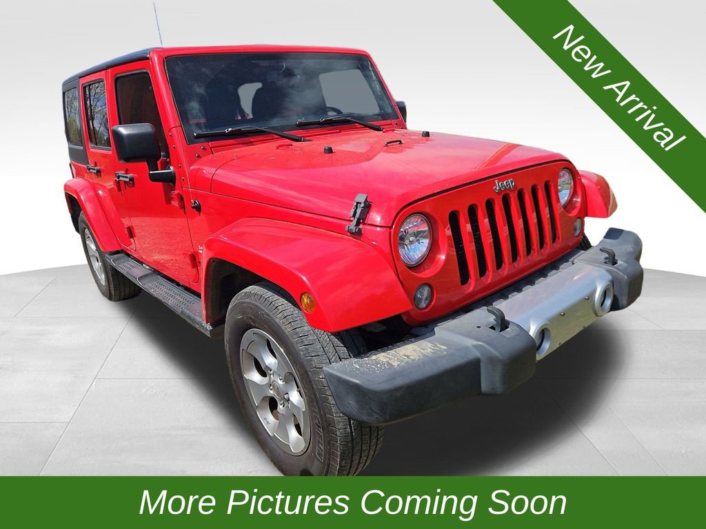 Used 2015 Jeep Wrangler Unlimited Sahara w/ Dual Top Group image 1