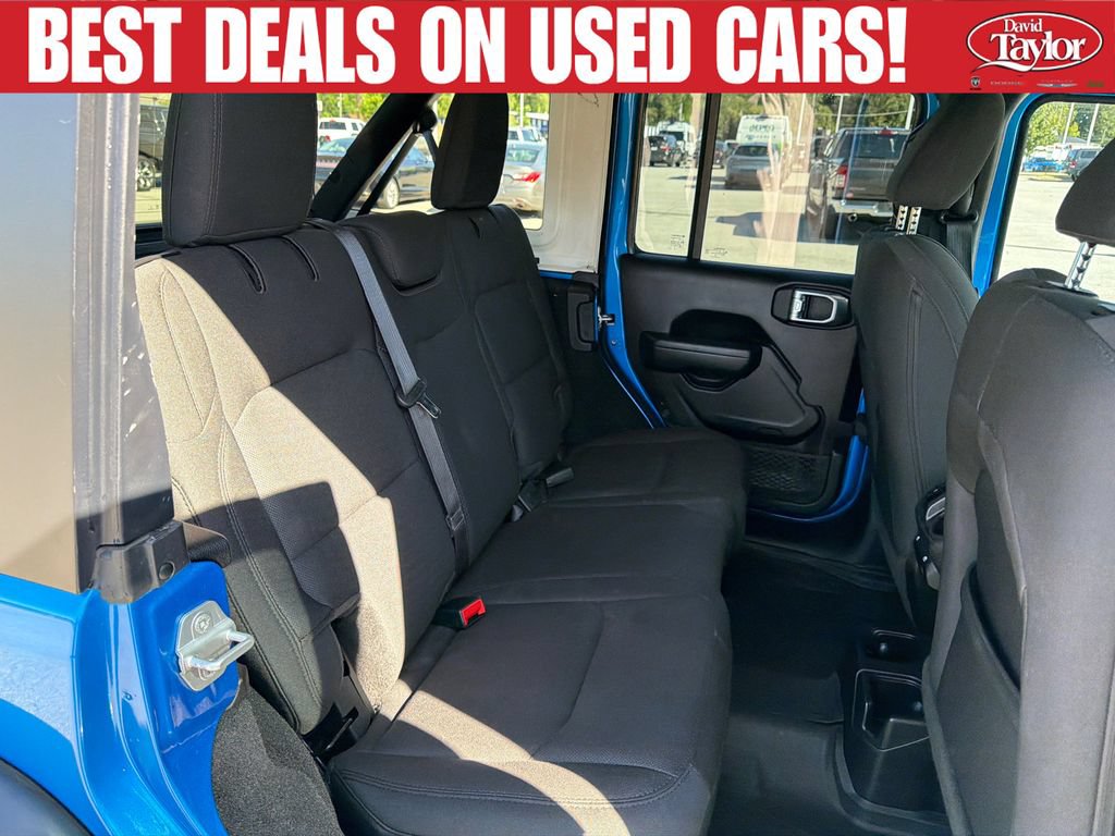 Used 2022 Jeep Wrangler Unlimited Sport AWD/4WD image 38