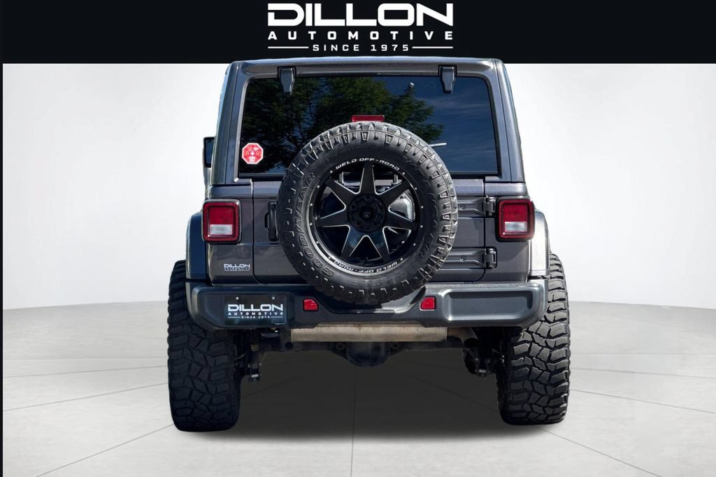 Used 2021 Jeep Wrangler Unlimited Sahara w/ Uconnect 4C Nav & Sound Group AWD/4WD image 5