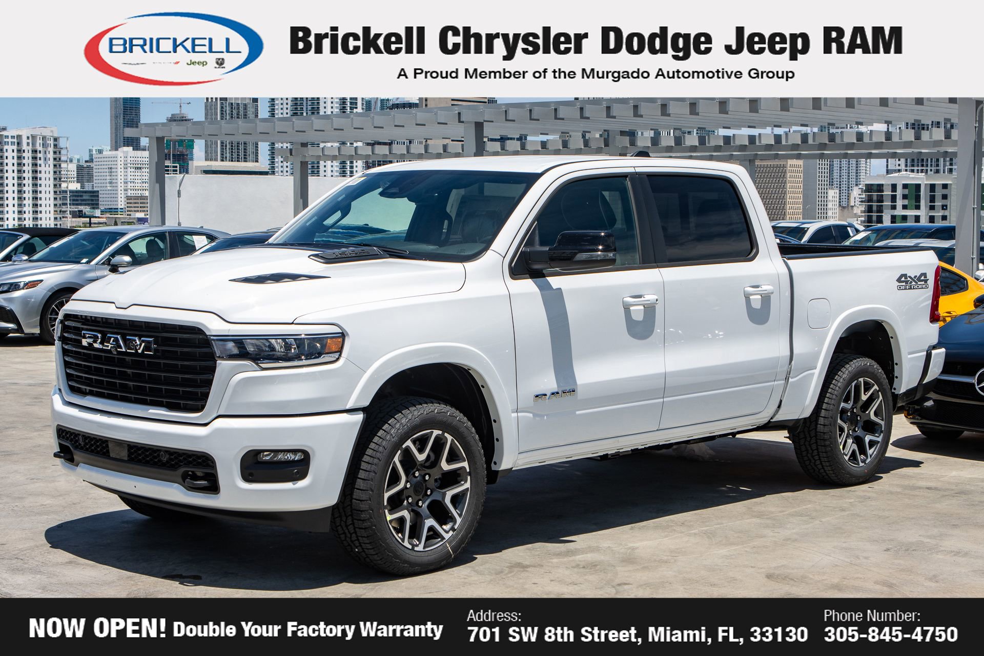 New 2026 RAM 1500 Laramie w/ Sport Appearance Package