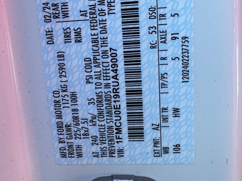 Used 2024 Ford Escape SE FWD image 25