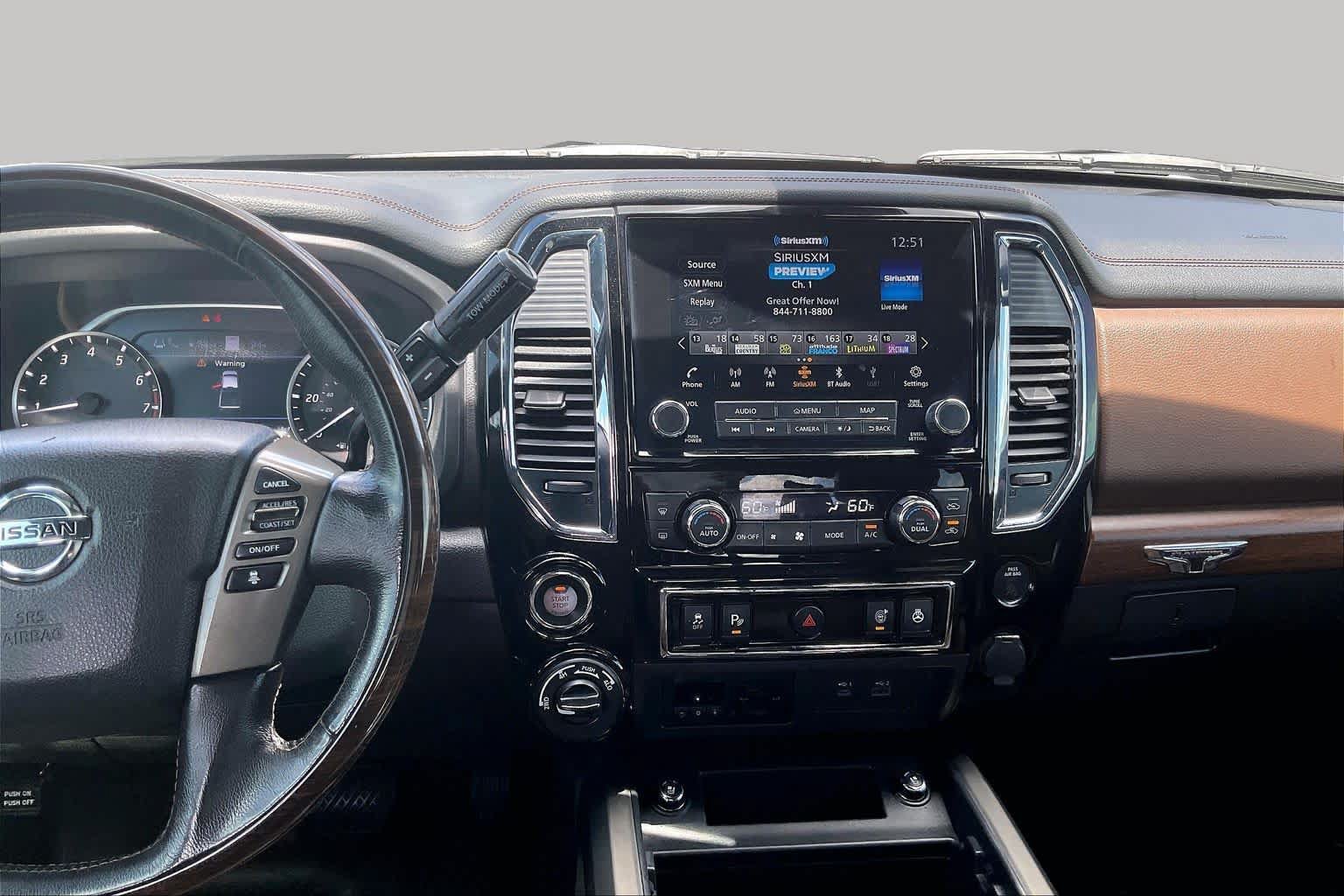 Used 2021 Nissan Titan Platinum Reserve w/ Off Road Protection Package AWD/4WD image 7