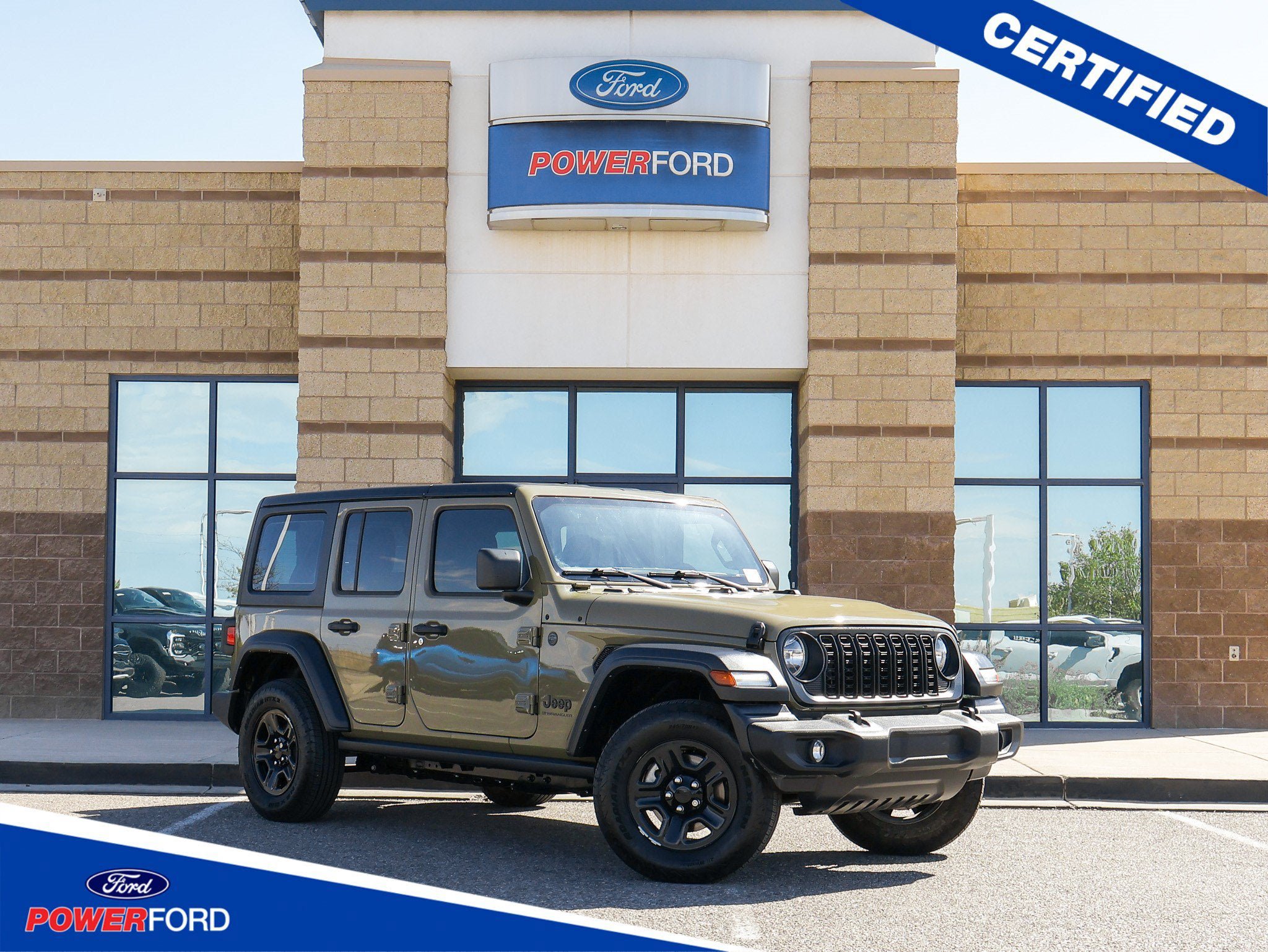 Used 2025 Jeep Wrangler Unlimited Sport AWD/4WD image 1