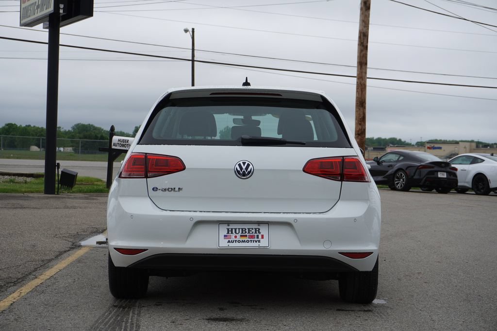Used 2016 Volkswagen e-Golf SEL Premium w/ Driver Assistance Package FWD image 6