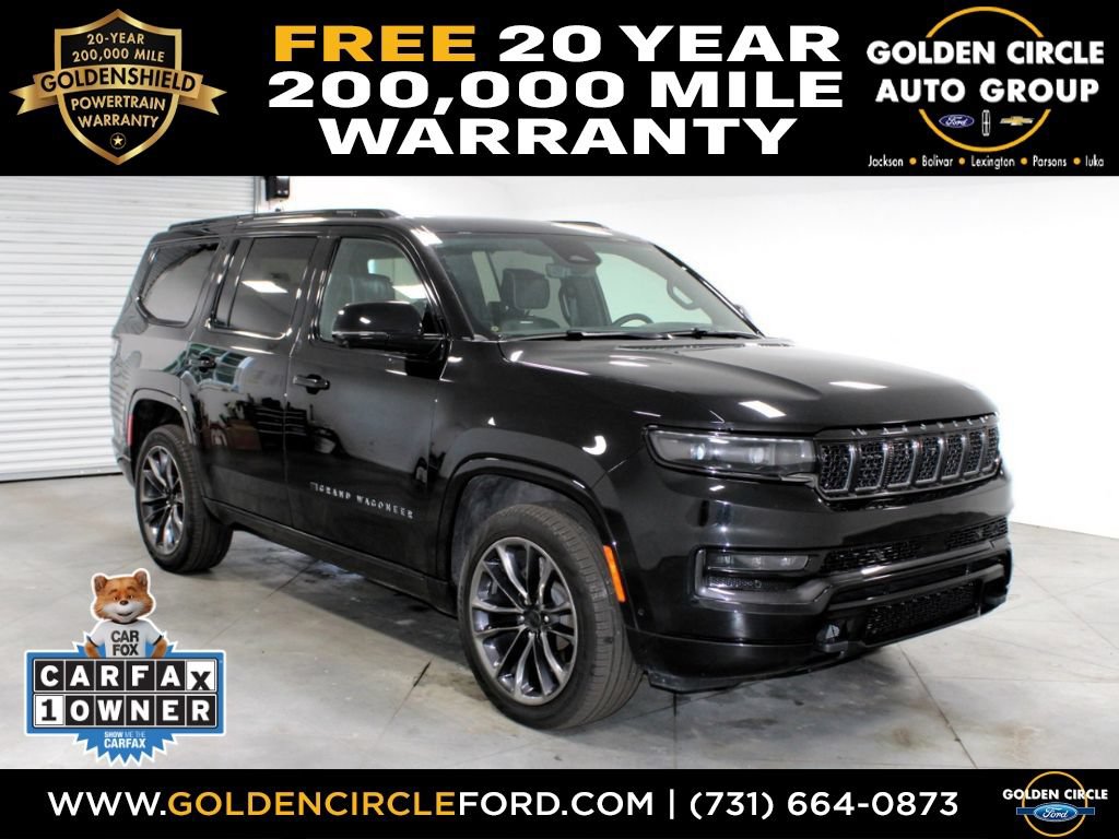 Used 2025 Jeep Grand Wagoneer Series II Obsidian w/ Quick Order Packagew 28T