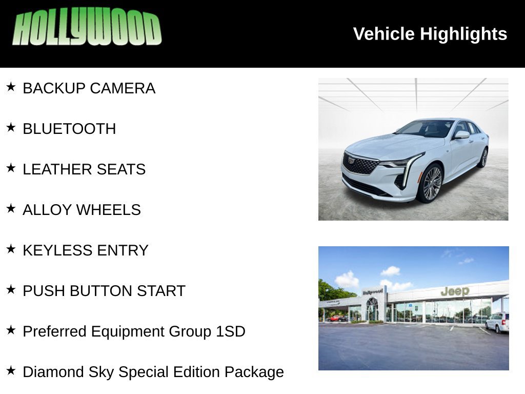 Used 2021 Cadillac CT4 Premium Luxury RWD image 3