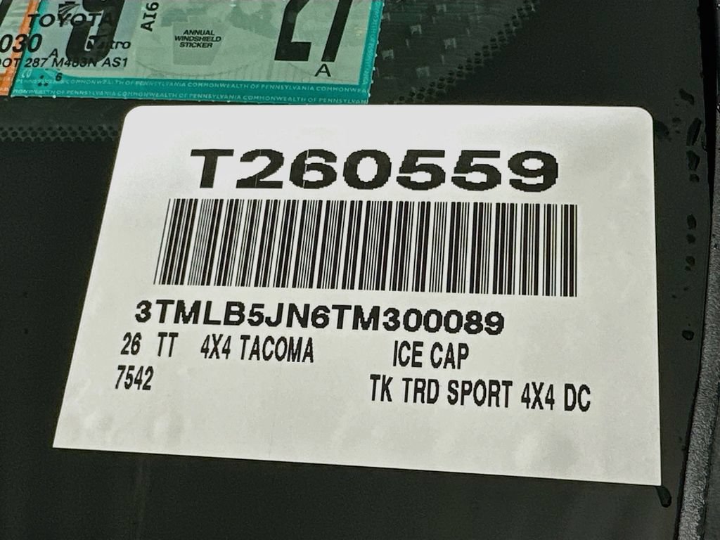 New 2026 Toyota Tacoma TRD Sport AWD/4WD image 18
