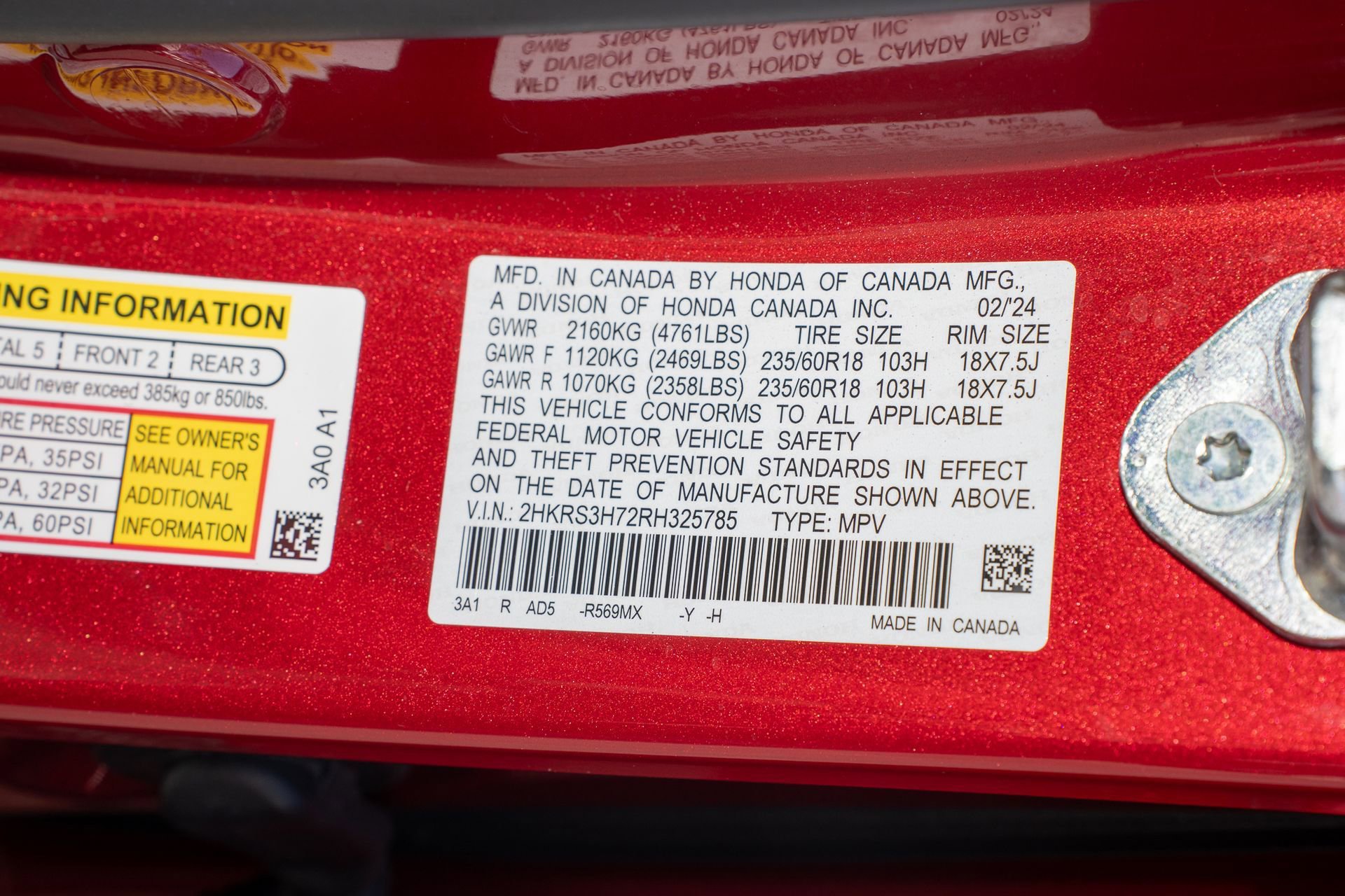 Certified 2024 Honda CR-V EX-L image 38