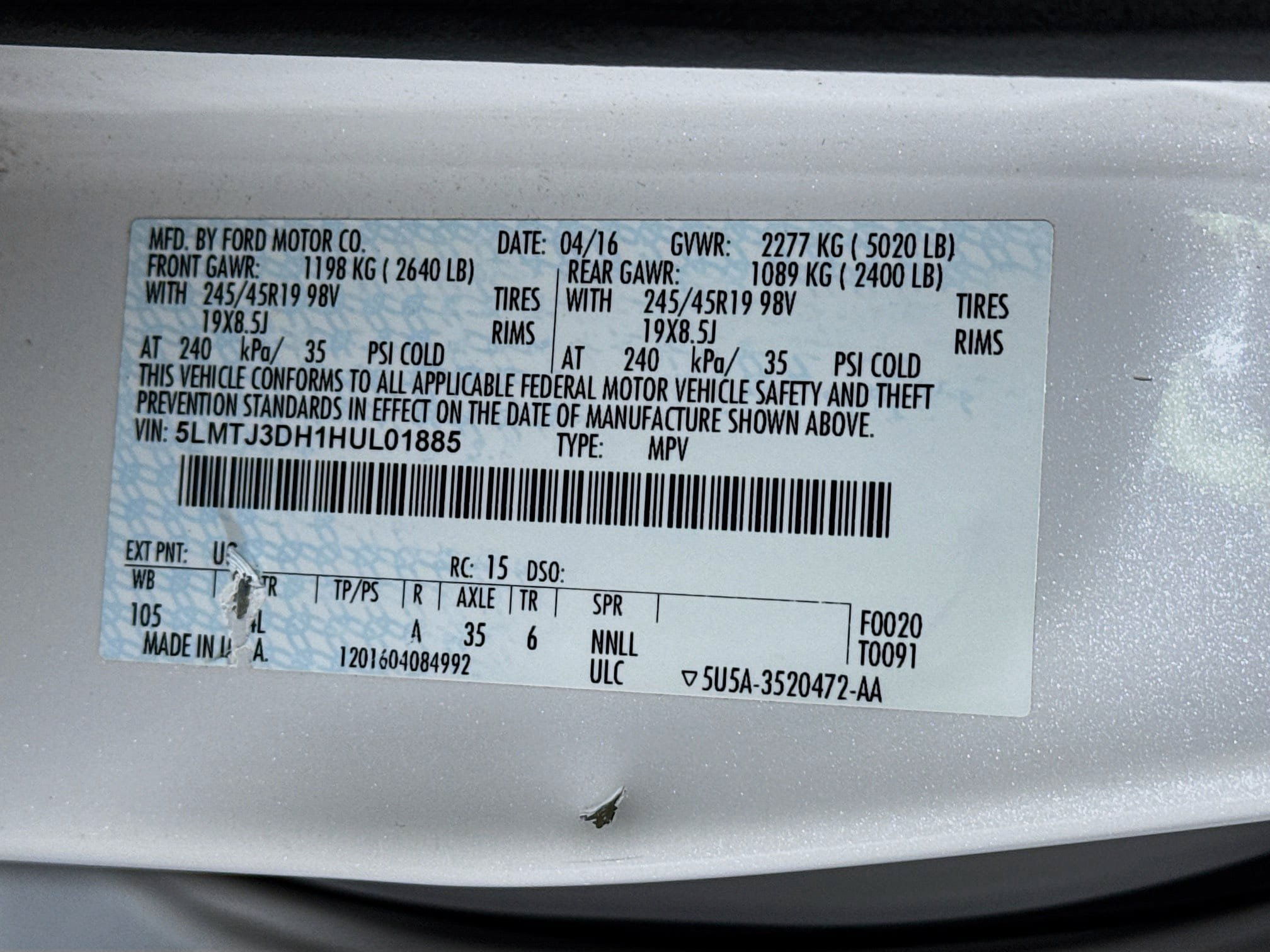 Used 2017 Lincoln MKC Reserve AWD/4WD image 31