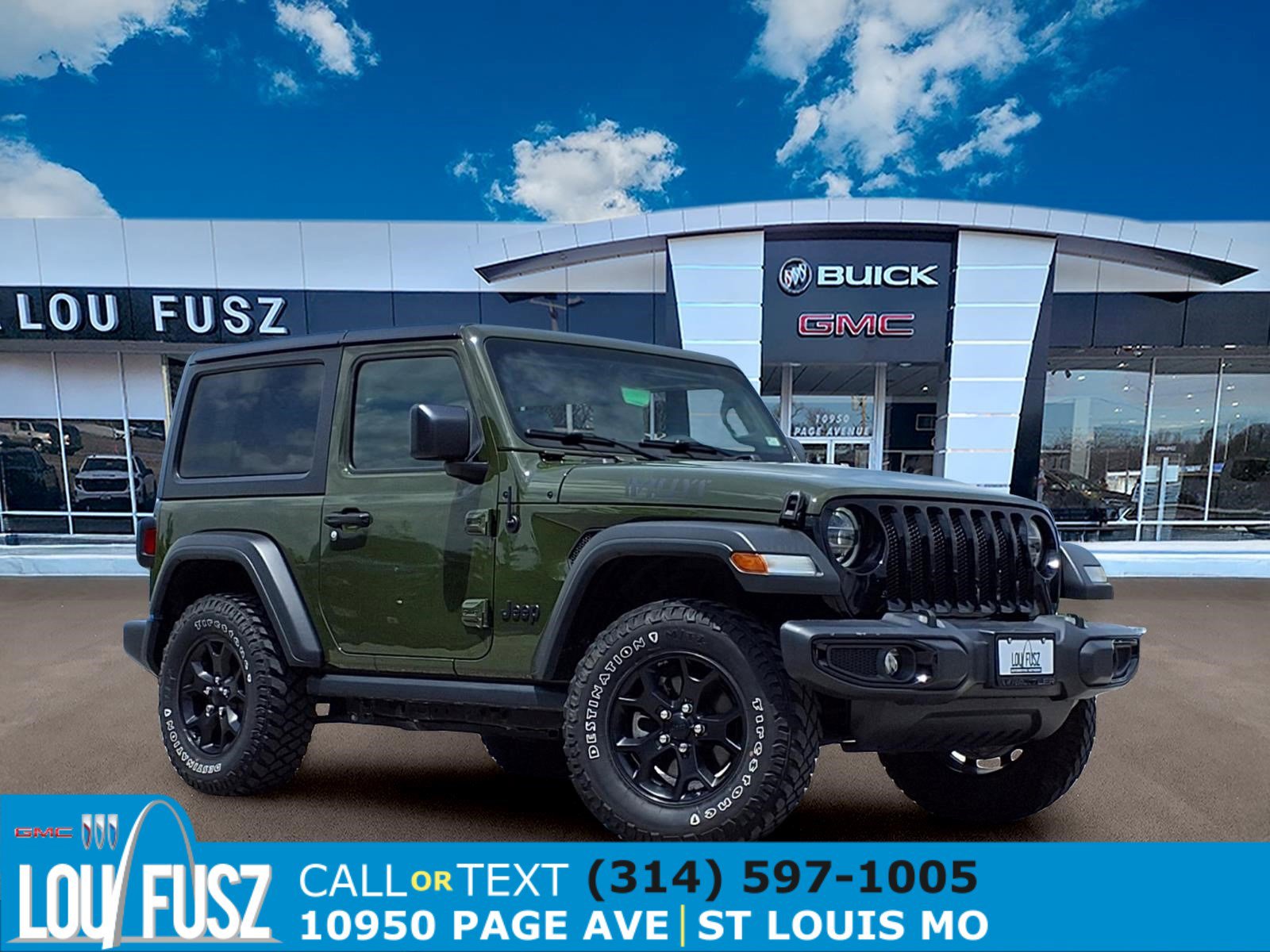 Used 2021 Jeep Wrangler Sport AWD/4WD image 1