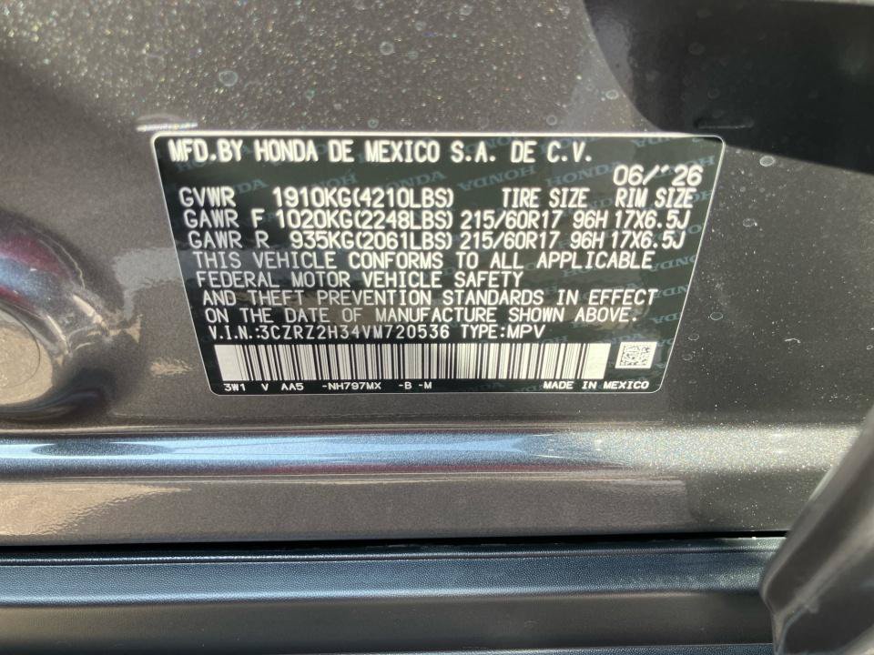 New 2027 Honda HR-V LX image 35