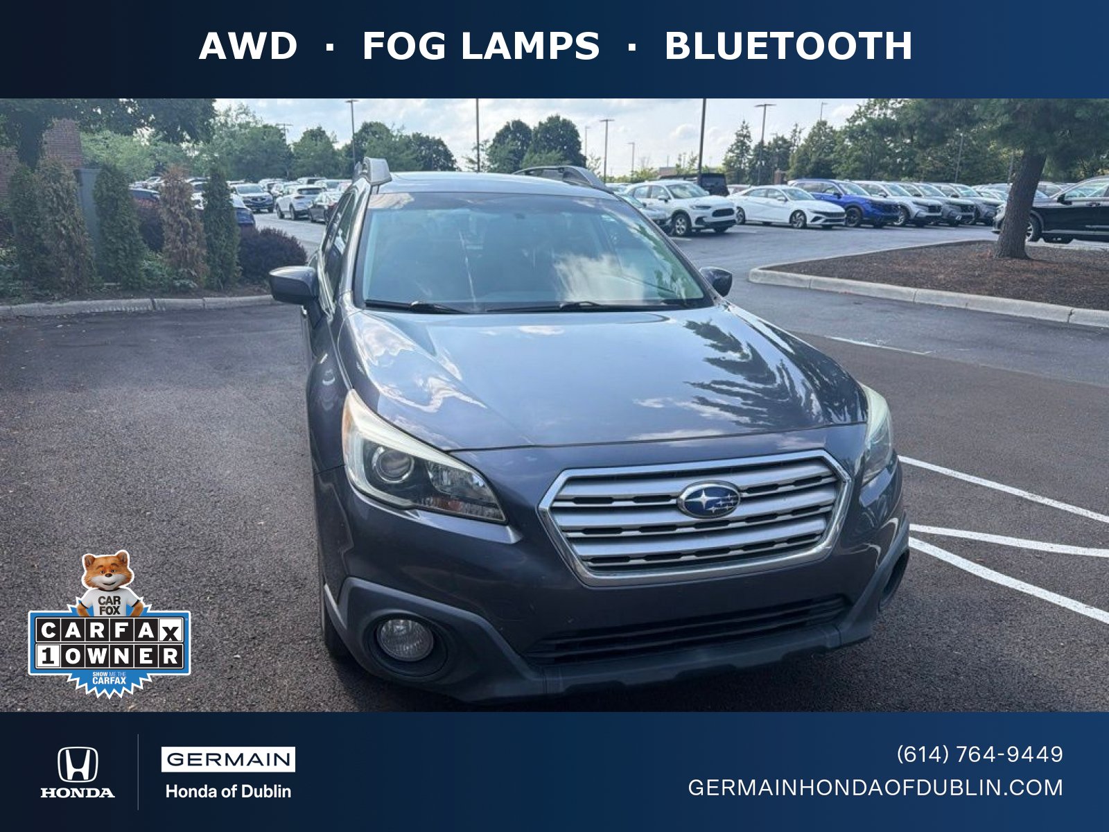 Used 2016 Subaru Outback 2.5i Premium w/ Popular Package #3 AWD/4WD image 1