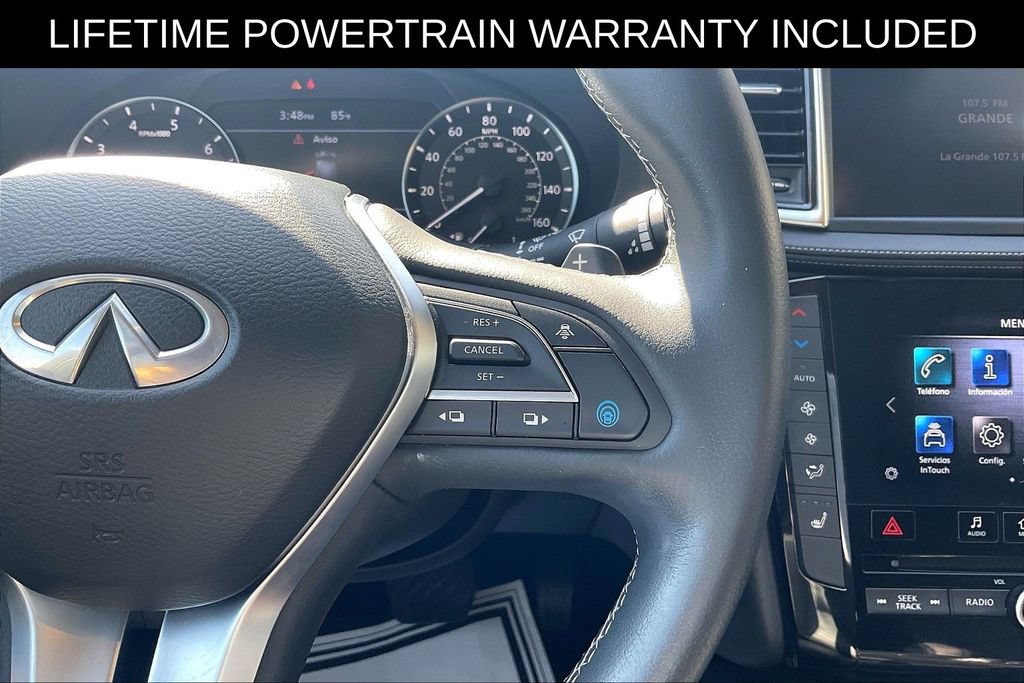 Certified 2024 INFINITI QX50 Luxe w/ Accent Package FWD image 17