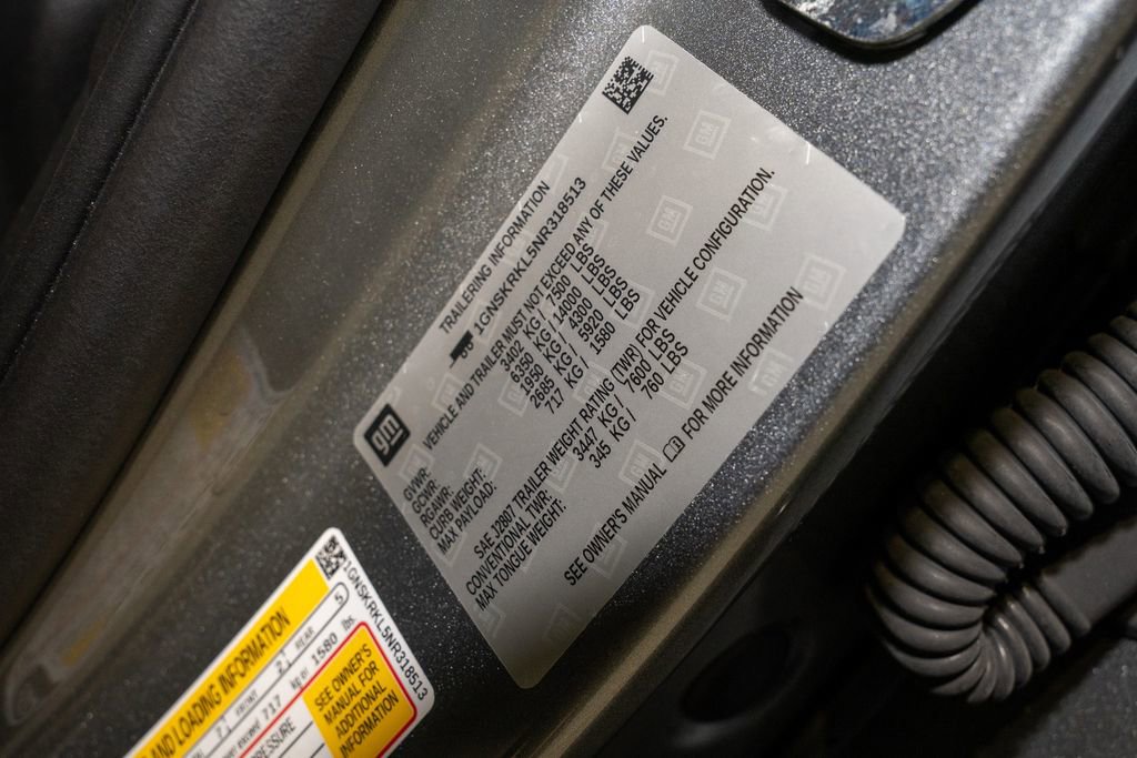 Used 2022 Chevrolet Tahoe RST w/ Sport Performance Package image 23