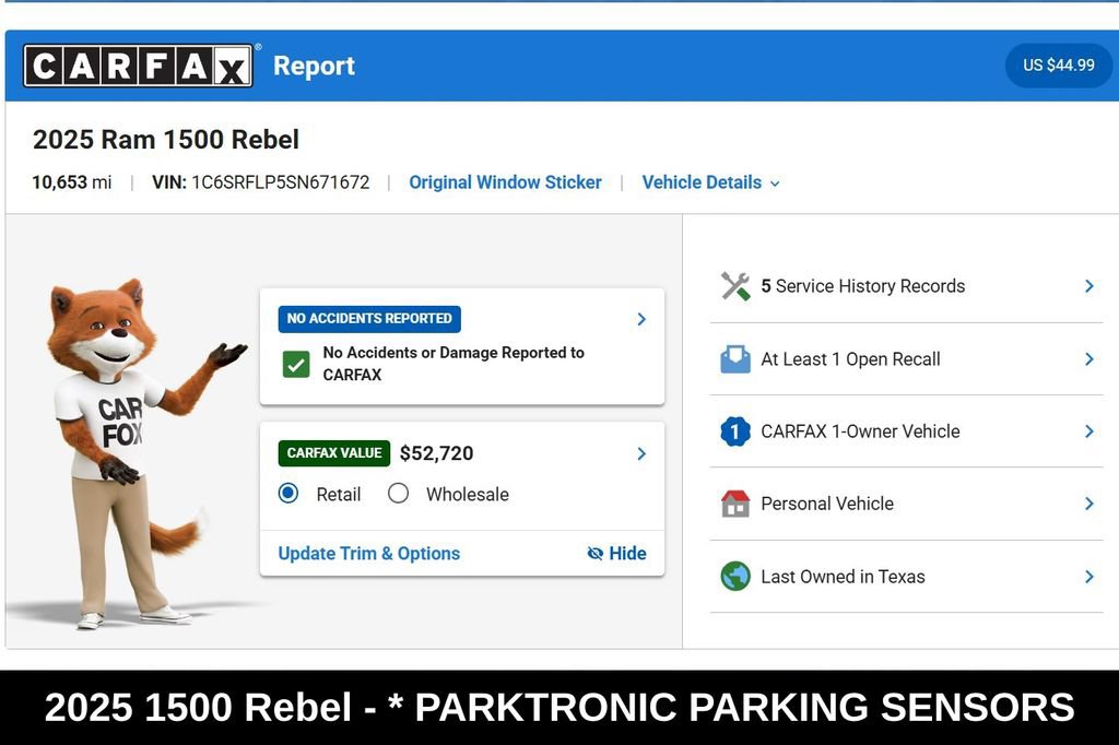 Used 2025 RAM 1500 Rebel w/ Rebel Level 1 Equipment Group AWD/4WD image 9