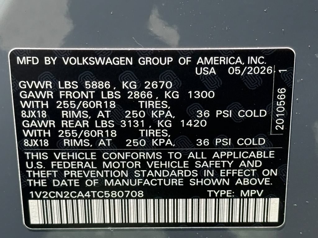 New 2026 Volkswagen Atlas Peak Edition AWD/4WD image 23