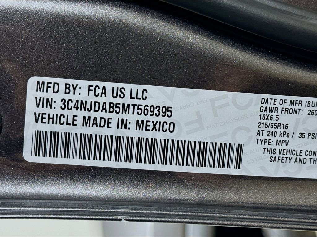 Certified 2021 Jeep Compass Sport AWD/4WD image 28