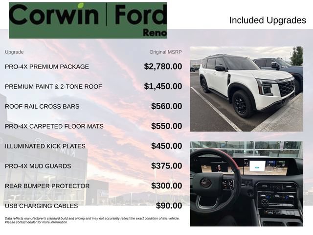 Used 2025 Nissan Armada PRO-4X w/ Pro-4X Premium Package AWD/4WD image 3