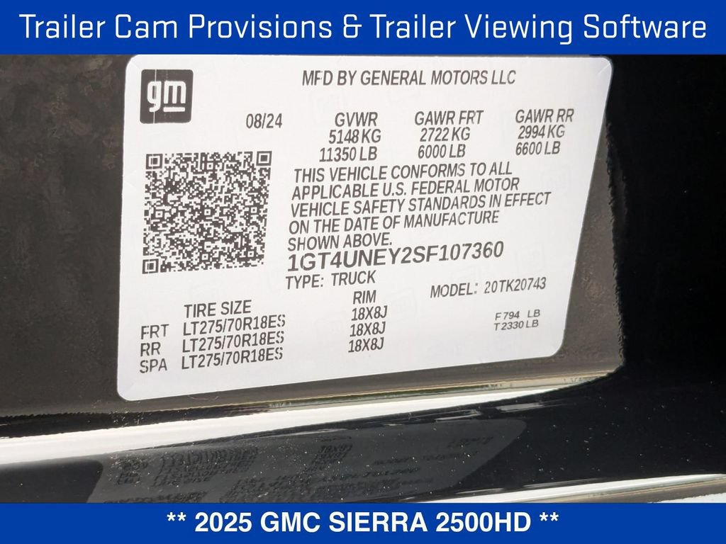 New 2025 GMC Sierra 2500 SLT w/ SLT Premium Package AWD/4WD image 42