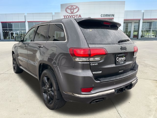 Used 2015 Jeep Grand Cherokee Overland w/ Advanced Technology Group AWD/4WD image 3