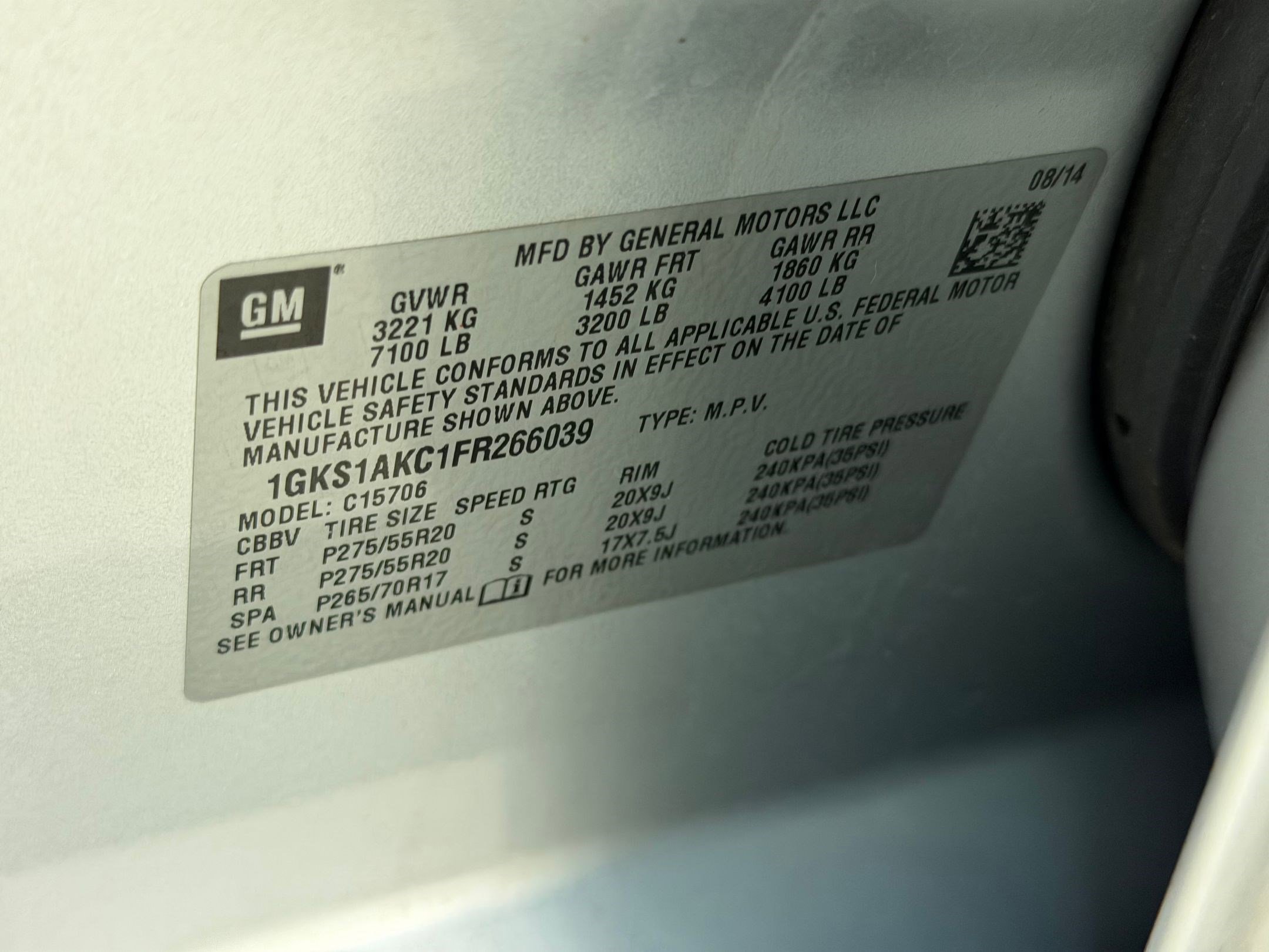 Used 2015 GMC Yukon SLE w/ Convenience Package image 20