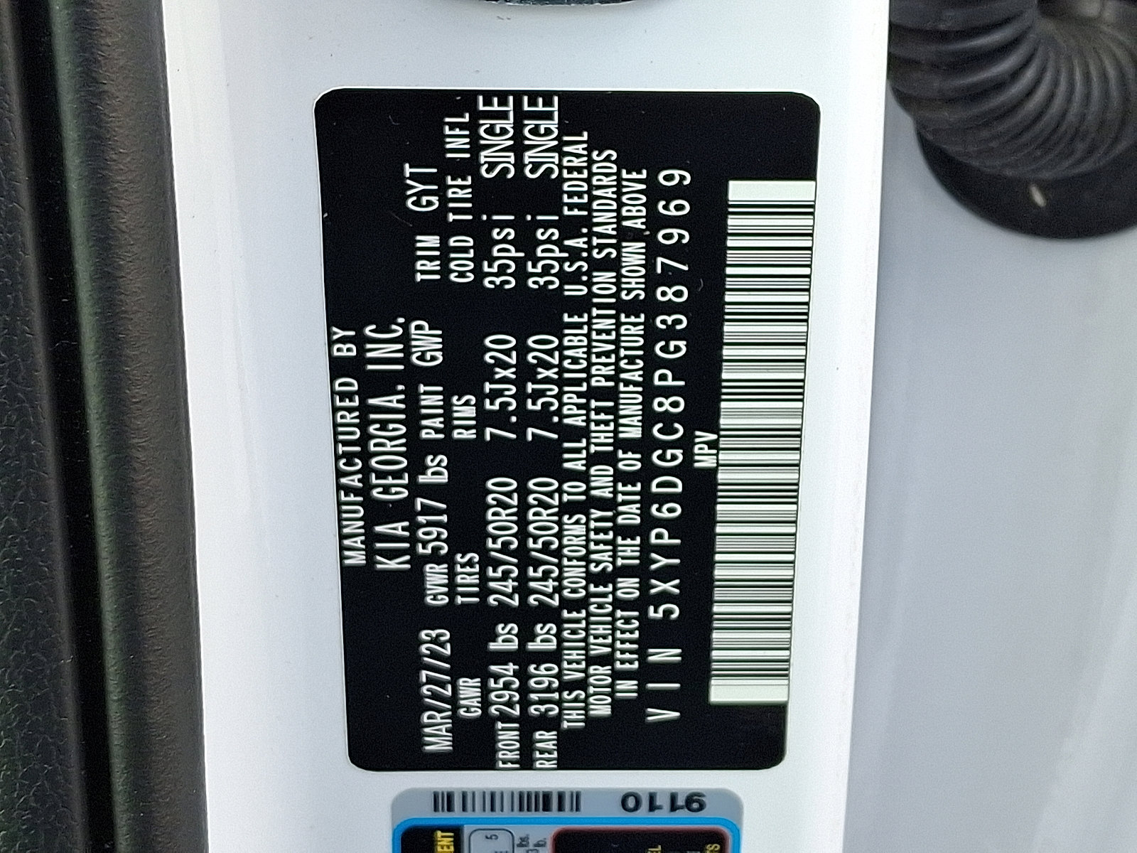 Used 2023 Kia Telluride S w/ S Sunroof Package image 27