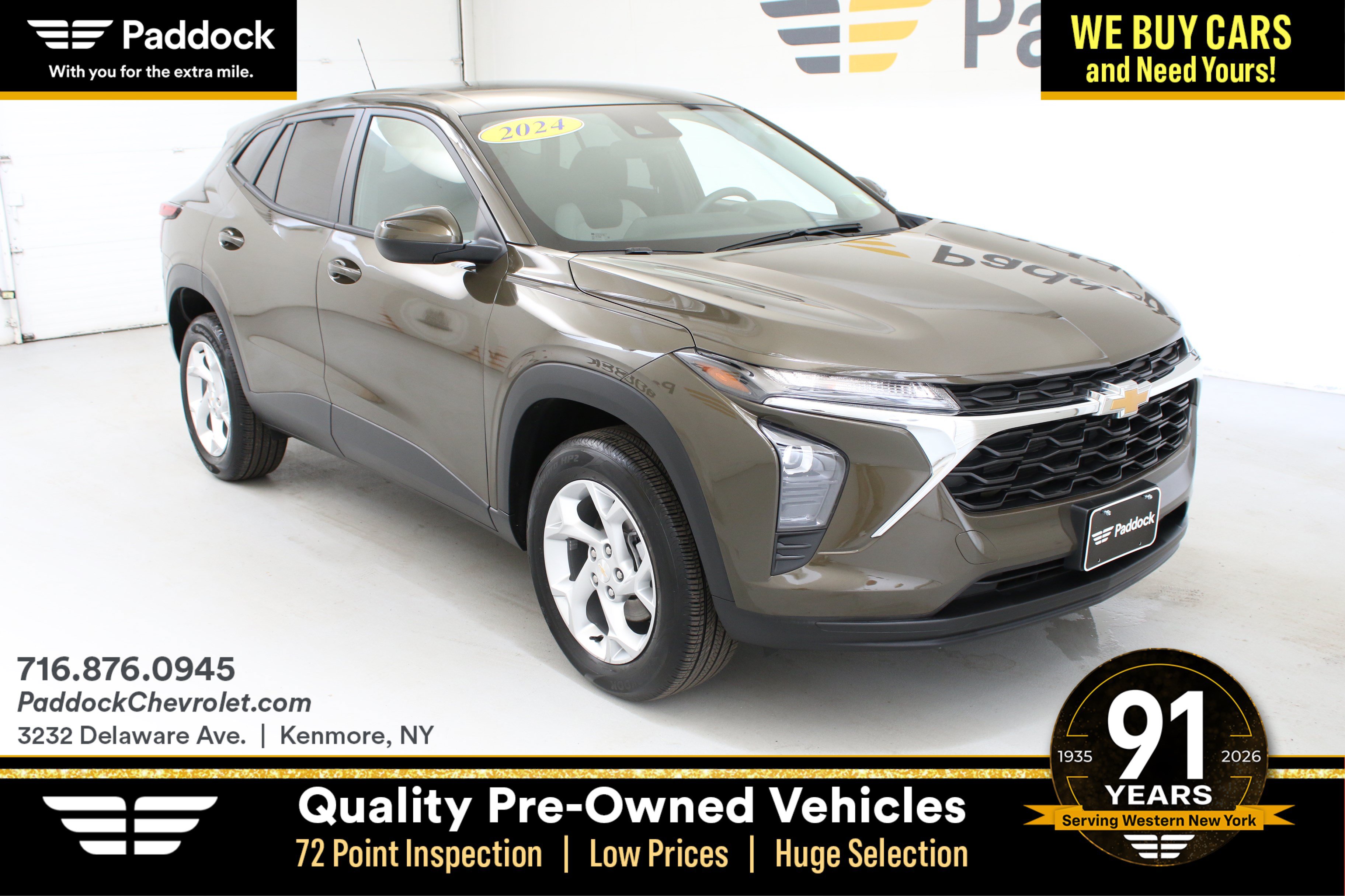 Used 2024 Chevrolet Trax LS w/ LS Convenience Package FWD image 1
