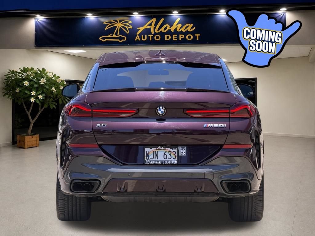 Used 2022 BMW X6 M50i w/ Executive Package AWD/4WD image 4