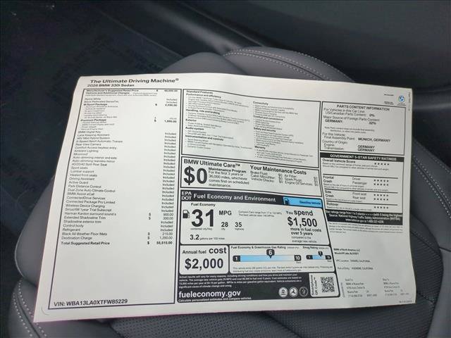 New 2026 BMW 330i Sedan w/ M Sport Package RWD image 18