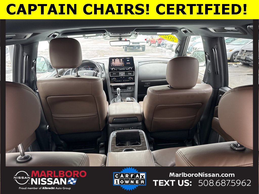 Certified 2024 Nissan Armada Platinum w/ Captain's Chairs Package image 21