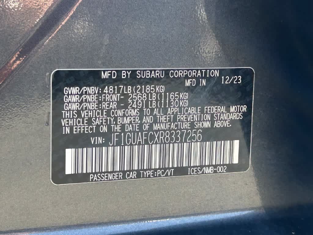 Certified 2024 Subaru Impreza 2.0i Sport AWD/4WD image 21