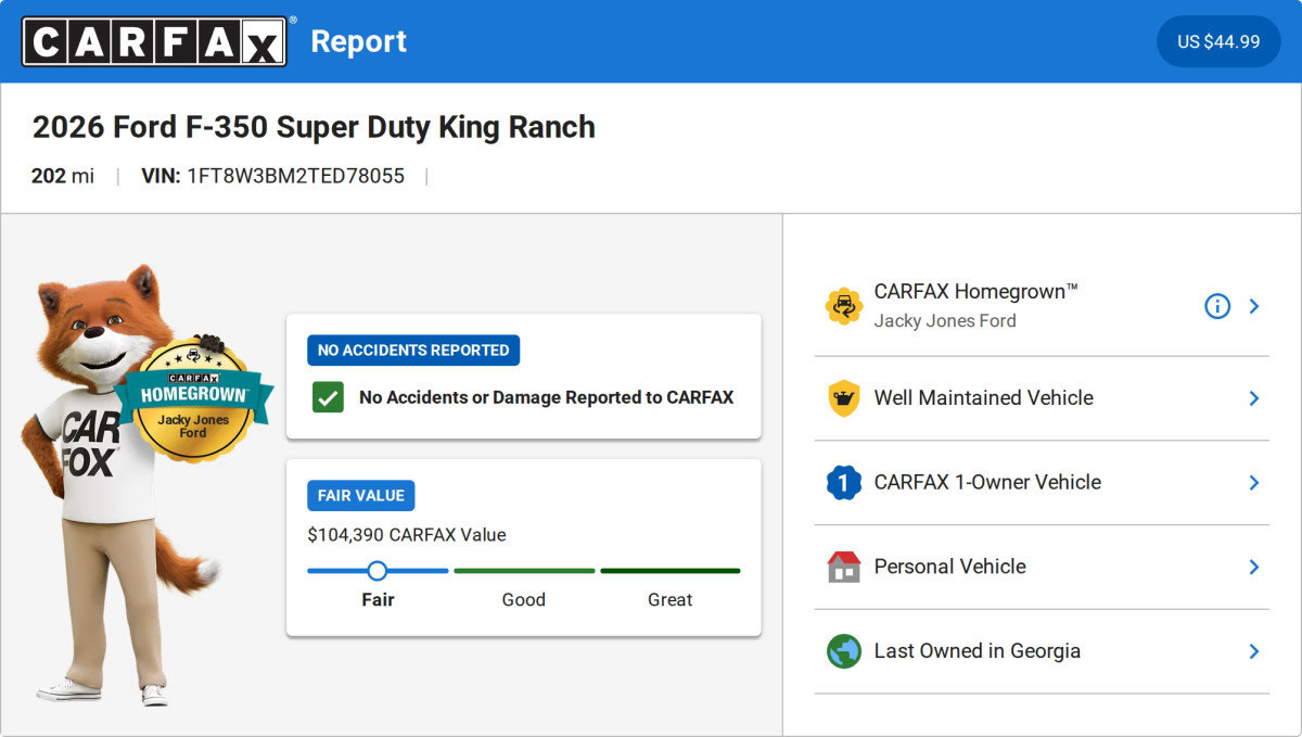 Used 2026 Ford F350 King Ranch w/ Tremor Off-Road Package AWD/4WD image 37