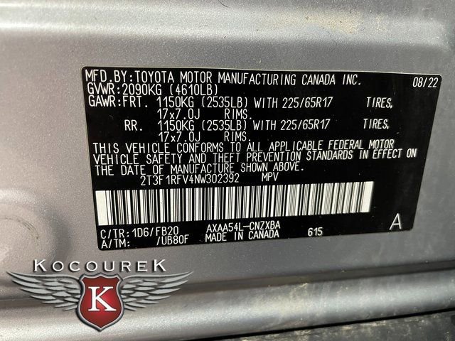 Used 2022 Toyota RAV4 LE AWD/4WD image 26