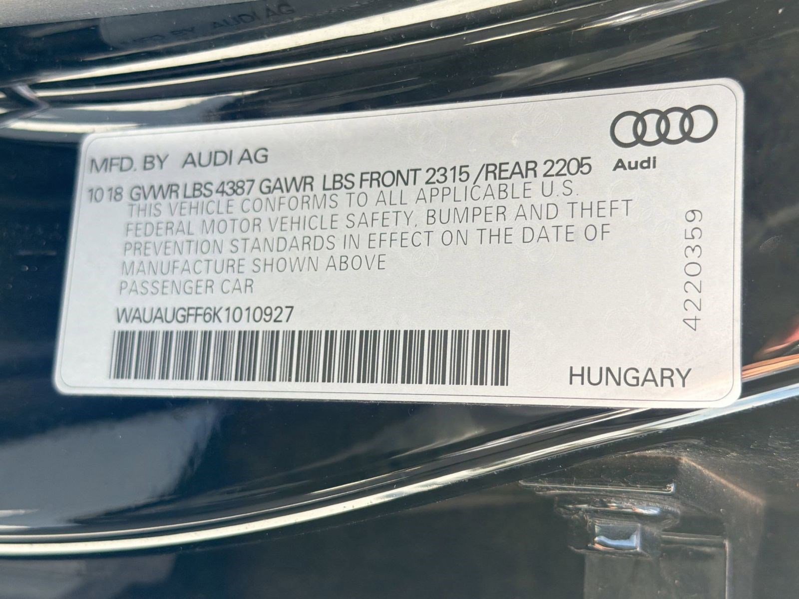 Used 2019 Audi A3 2.0T Premium w/ Convenience Package image 19