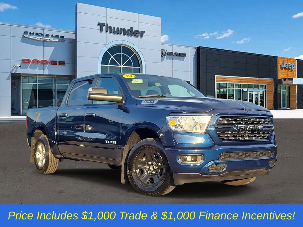 Used 2024 RAM 1500 Big Horn w/ Trailer Tow Group RWD image 1