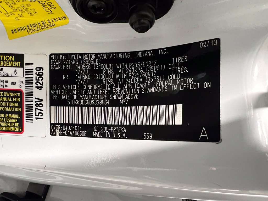 Used 2013 Toyota Sienna LE FWD image 40