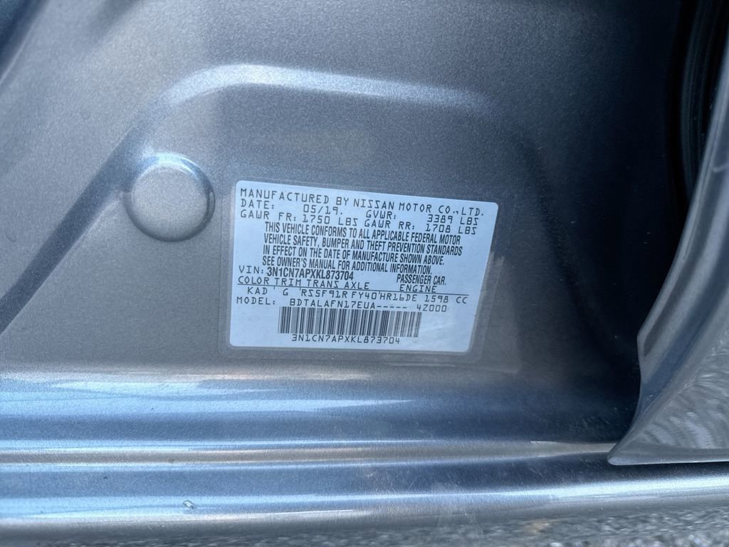 Used 2019 Nissan Versa S image 24