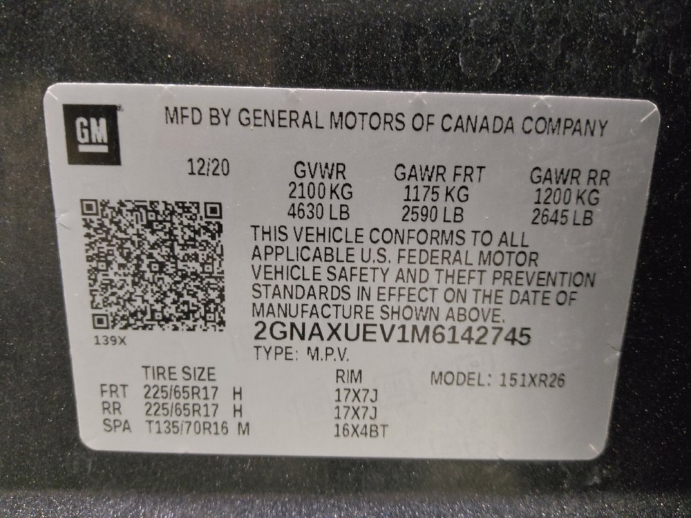Used 2021 Chevrolet Equinox LT image 33