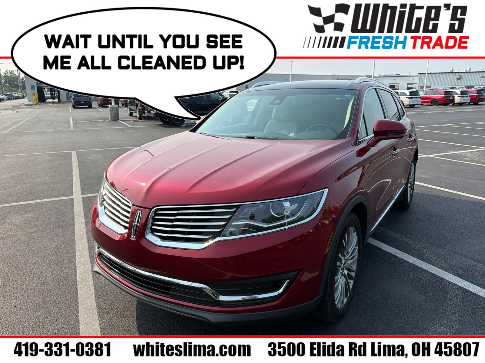 Used 2018 Lincoln MKX Reserve w/ Driver Assistance Package