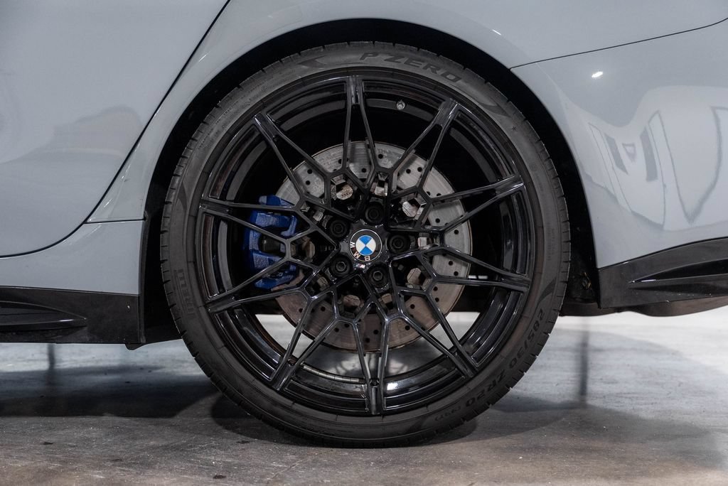 Used 2024 BMW M3 Competition w/ M Carbon Exterior Package RWD image 81
