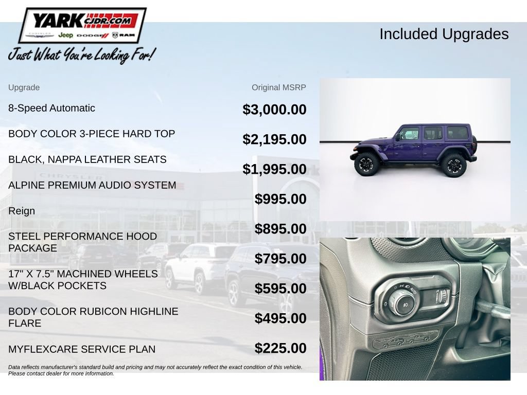 New 2026 Jeep Wrangler Unlimited Rubicon AWD/4WD image 3