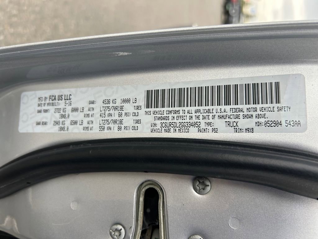 Used 2016 RAM 2500 SLT w/ Protection Group image 34