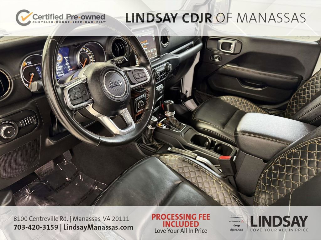 Certified 2021 Jeep Wrangler Unlimited Sahara AWD/4WD image 19