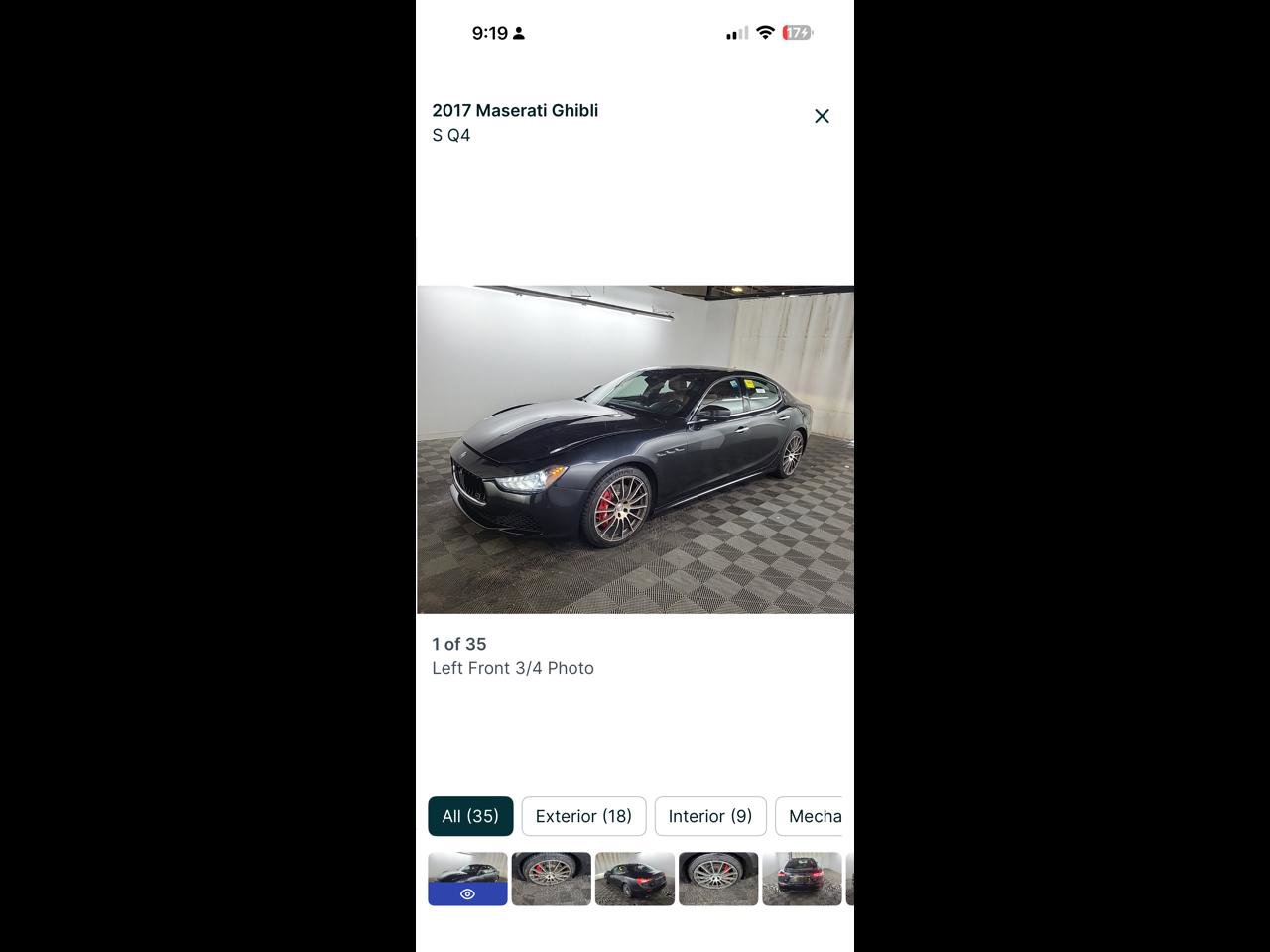 Used 2017 Maserati Ghibli S Q4 image 1