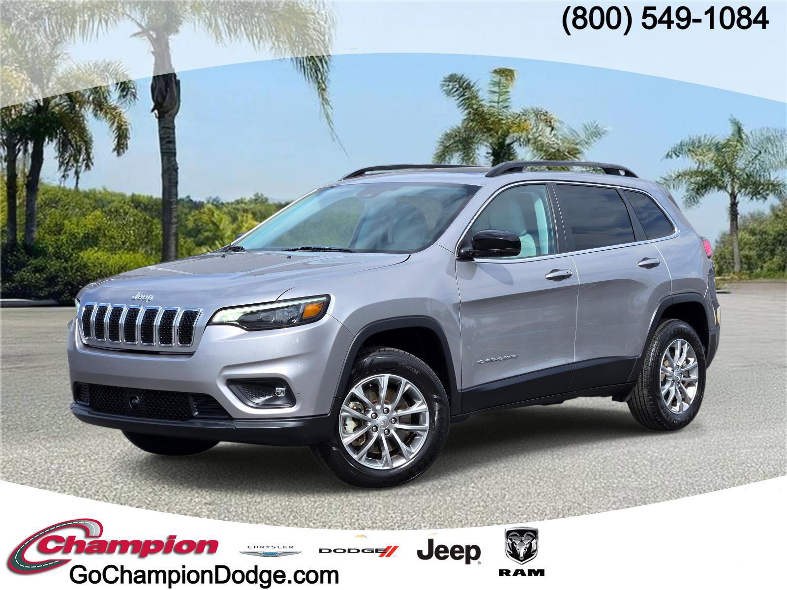 Certified 2022 Jeep Cherokee Latitude Lux w/ Sun & Sound Group AWD/4WD image 1