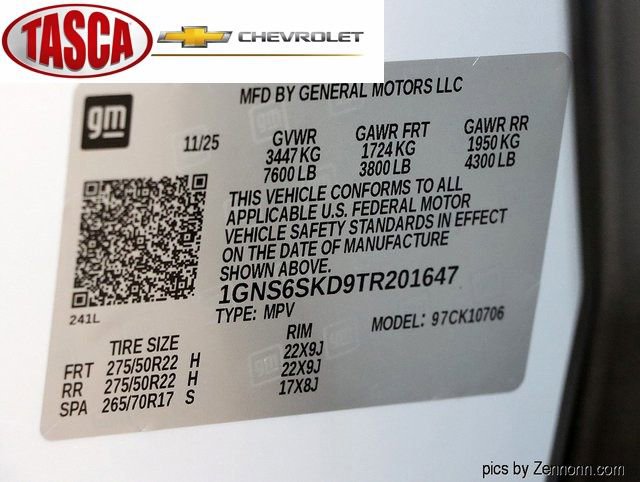 New 2026 Chevrolet Tahoe Premier w/ Sun And Tow Package image 28