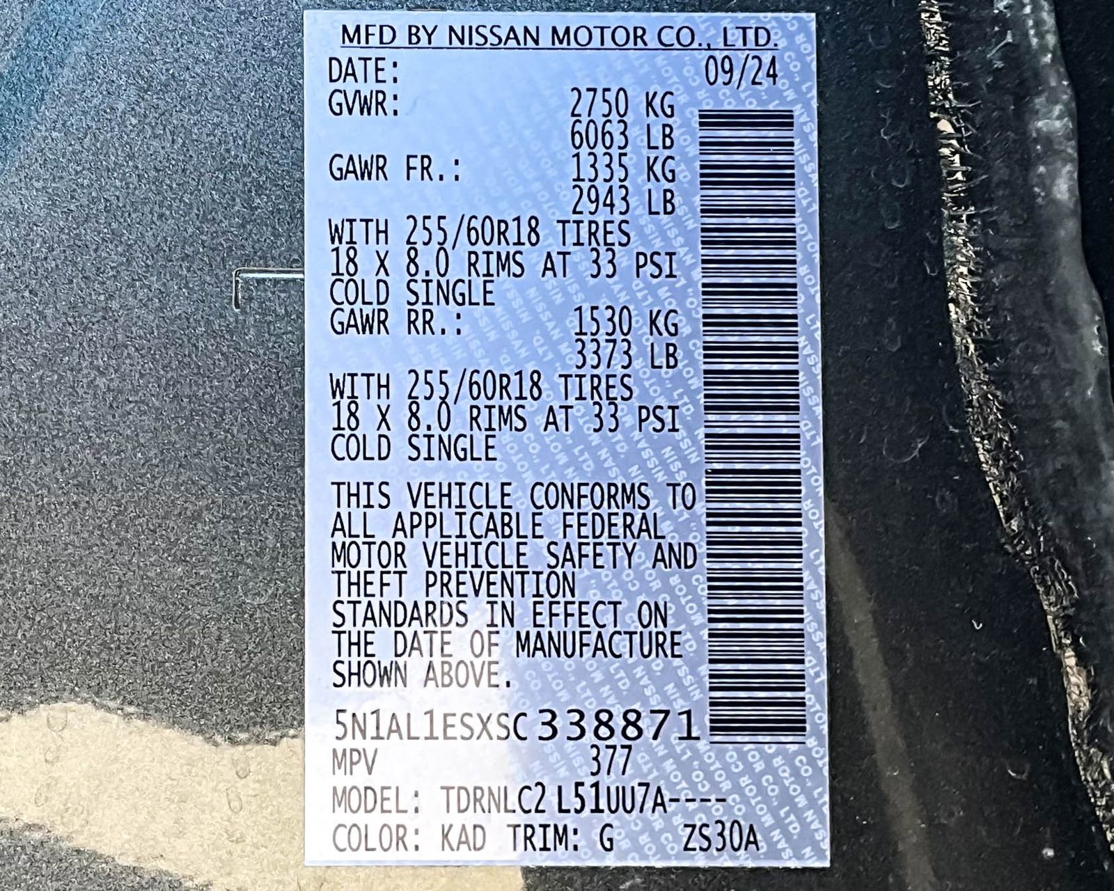 Certified 2025 INFINITI QX60 Pure image 28