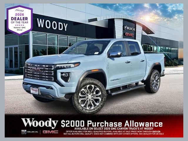 New 2026 GMC Canyon Denali