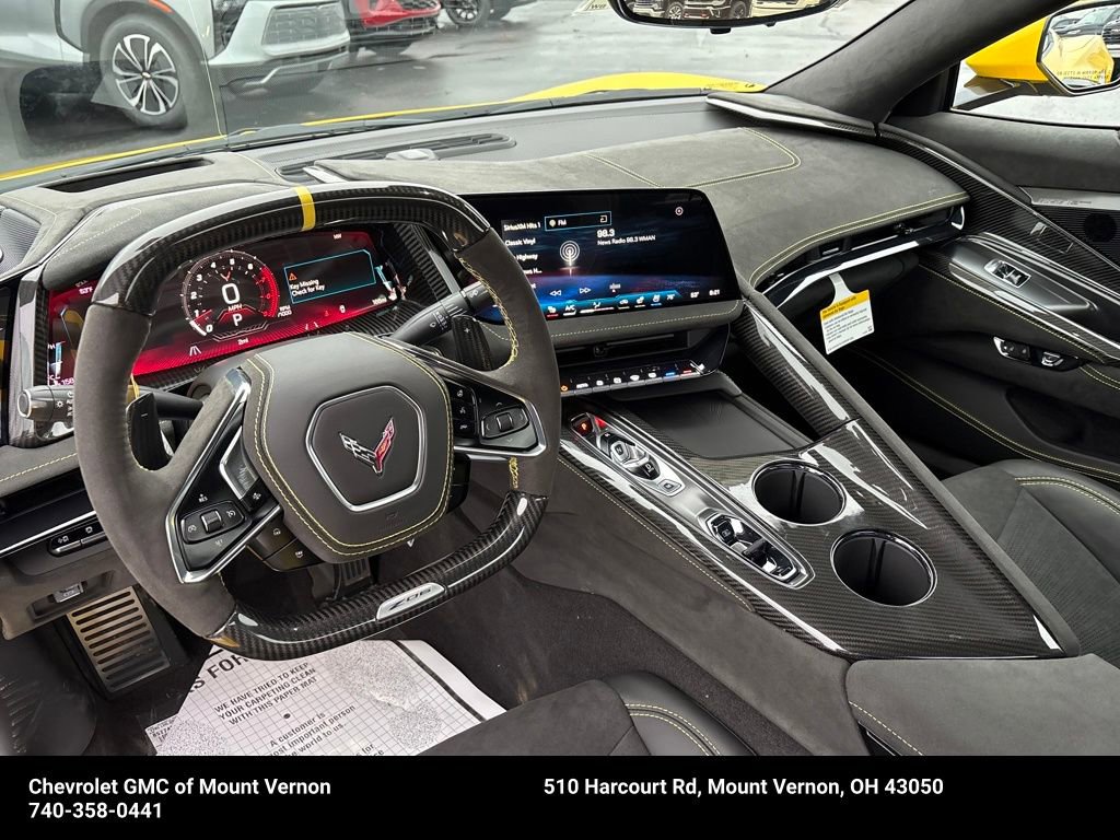 New 2026 Chevrolet Corvette Z06 w/ Stealth Interior Trim Package RWD image 14